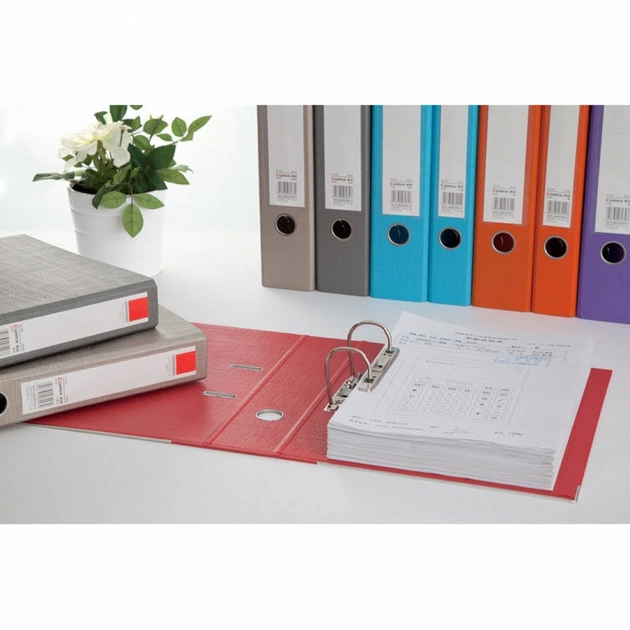 Папка - реєстратор Comix А4, 50 мм, PP, двостороння, синій (FOLD-COM-A305-BL) - picture 3