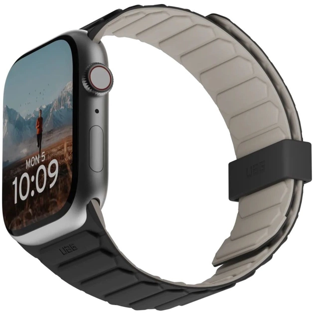 Ремешок для смарт-часов UAG для Apple Watch Ultra 2/Ultra-49-45-44-42mm, Pathfinder, Black/Titanium (194161114036) - изображение 9