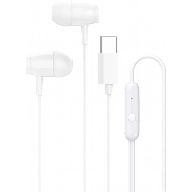 Наушники Canyon SEP-5 Type-C White (CNS-CEP5W) - изображение 1