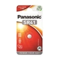Батарейка SR41 (392, V392, D392) Silver Oxide Panasonic (SR-41EL/1B) - зменшене зображення 1