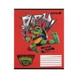 Зошит Kite Ninja Turtles, 12 аркушів, коса лінія (NT25-235) - зменшене зображення 6
