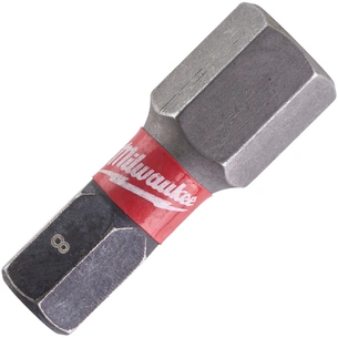 Набір біт Milwaukee SHOCKWAVE, Hex8, 25мм, 2шт (4932430898) зображення 1