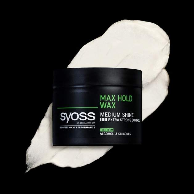 Віск для волосся Syoss Max Hold для гладкого, блискучого волосся Фіксація 5 150 мл (9000101681543) - picture 2