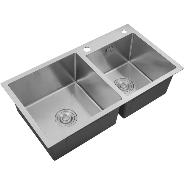 Мийка кухонна Kroner Geburstet-7843ZHM (CV022805) - зображення 4