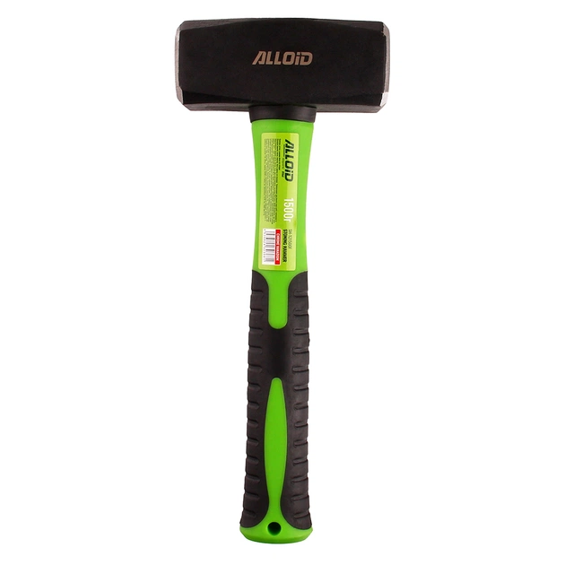 Кувалда Alloid ручка из фибергласа, 1500г (SH-121500F) - изображение 1