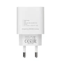 Зарядний пристрій RivaCase 1xUSB Type-C PD 20 Вт кабель Type-C white (PS4101 WD4 (White)) - уменьшенное изображение 4
