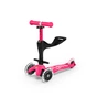 Самокат Micro Mini 3in1 Deluxe Plus LED Pink (MMD146) - зменшене зображення 3