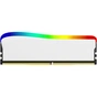 Модуль пам'яті для комп'ютера DDR4 16GB 3200 MHz Beast White RGB SE Kingston Fury (ex.HyperX) (KF432C16BWA/16) - зменшене зображення 2