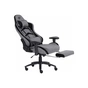 Крісло ігрове GT Racer X-2534-F Gray/Black Suede (X-2534-F Fabric Gray/Black Suede) - уменьшенное изображение 5