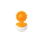 Брязкальце Fat Brain Toys прорізувач-неваляшка dimpl wobl помаранчевий (F2172ML) - зменшене зображення 1