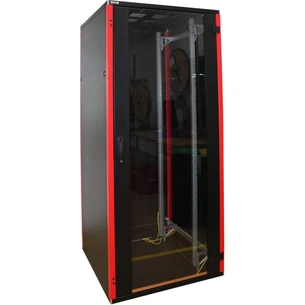 Шафа напольна Molex 42U 19" 600x1000, RAL 9005, perf. door (RAA-42610-PPBB-3CZ) зображення 1