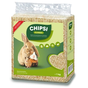 Наповнювач для гризунів Chipsi тирса класік 15 л/1 кг (4002973318874) зображення 1