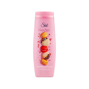 Гель для душу Shik Nectar Strawberry Macaroons Полуничний макарон 400 г (4823107602320) зображення 1