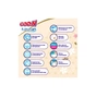 Підгузки GOO.N Premium Soft Трусики розмір 4 L 9-14 кг 88 шт (F1010101-157-2) - зменшене зображення 7