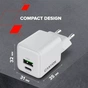 Зарядний пристрій Canyon CU20AC GaN 20W 1xPD 1xQC EU White (CNS-CUW20AC) - зменшене зображення 9