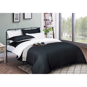 Підковдра MirSon Satin Stripe 30-0021 + 30-0001 Atanelly 200х220 см (2200005267646) зображення 1