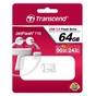 USB флеш накопичувач Transcend 64GB JetFlash 710 USB 3.0 (TS64GJF710S) - зменшене зображення 3