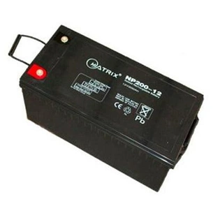 Батарея до ДБЖ Matrix 12V 200AH (NP200-12) зображення 1