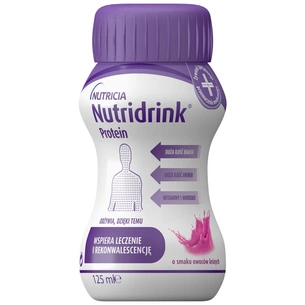 Дитяча суміш Nutricia Nutridrink Protein Berries 4 шт х 125 мл (8716900570353) изображение 1
