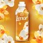 Кондиціонер для білизни Lenor Ванільна орхідея та золотий бурштин 1200 мл (8006540901687) - зменшене зображення 3
