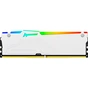 Модуль пам'яті для комп'ютера DDR5 16GB 6000 MHz Beast White RGB Kingston Fury (ex.HyperX) (KF560C30BWEA-16) - зменшене зображення 3