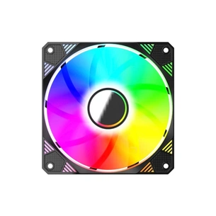 Кулер до корпусу Zezzio ZF-B120 COLORFUL зображення 1