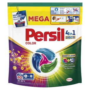 Капсули для прання Persil 4in1 Discs Color Deep Clean 60 шт. (9000101830880) зображення 1