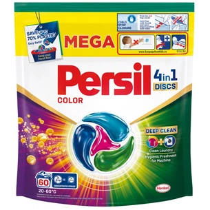 Капсулы для стирки Persil 4in1 Discs Color Deep Clean 60 шт. (9000101830880) изображение 1