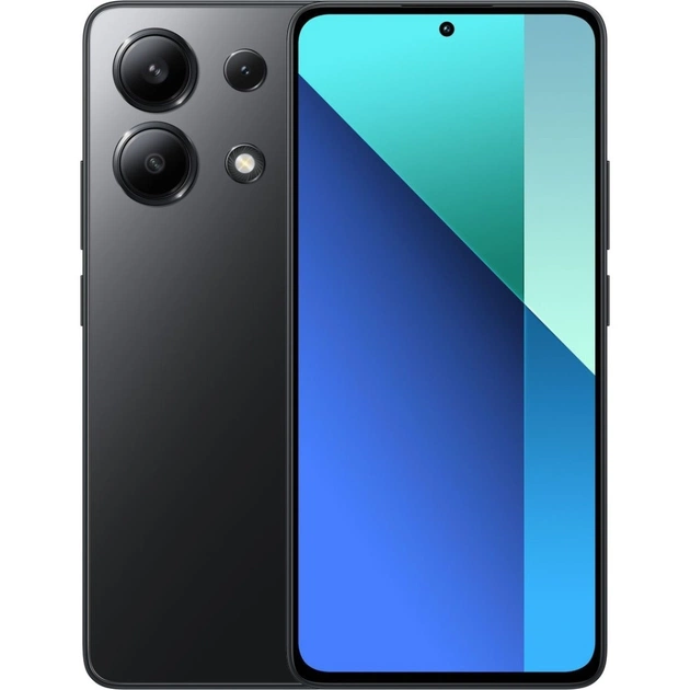 Мобільний телефон Xiaomi Redmi Note 13 6/128GB Midnight Black (1020552) - изображение 1