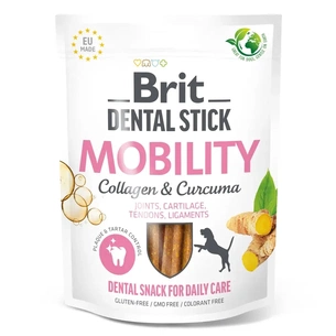 Ласощі для собак Brit Dental Stick Mobility колаген та куркума 251 г (8595602564361) изображение 1