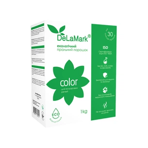 Пральний порошок DeLaMark Color екологічний 1 кг (4820152331304) зображення 1