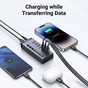 Концентратор Ugreen USB 3.0 to 7xUSB 3.0 with power supply CM481 gray (90307) - уменьшенное изображение 5