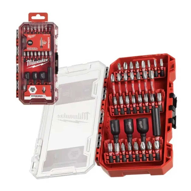 Набір біт Milwaukee SHOCKWAVE 35 шт. (4932492003) - picture 5