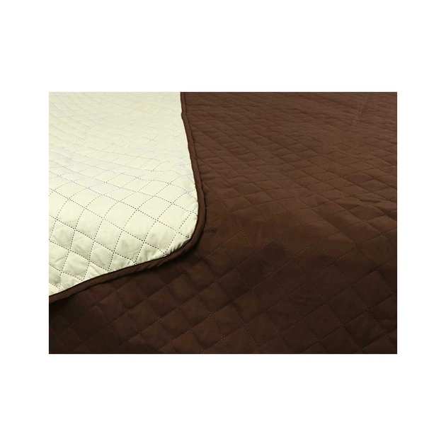 Покривало Руно Двостороннє Барселона шоколадно-молочне 150х212 см (360.52У_Барселона) - picture 3