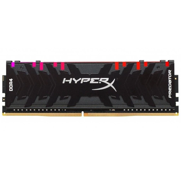 Модуль пам'яті для комп'ютера DDR4 8GB 3000 MHz HyperX Predator RGB Kingston Fury (ex.HyperX) (HX430C15PB3A/8) - изображение 1