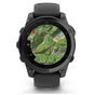 Смарт-годинник Garmin fenix E, 47mm, Slate Gray Steel/Black, GPS (010-03025-01) - зменшене зображення 2