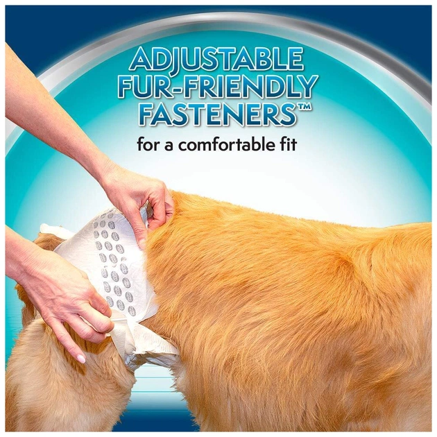 Підгузки для тварин Simple Solution Disposable Diapers Small для собак S 12 шт (0010279105832) - picture 8