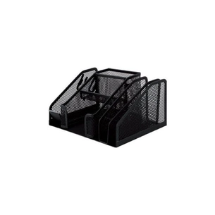 Підставка для дрібниць Buromax 210x150x100 мм, wire mesh, black (BM.6241-01) зображення 1
