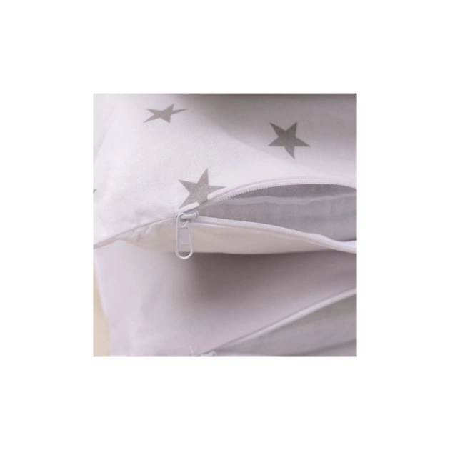 Дитячий постільний набір Верес Smiling animals white-gray new (216.07.110*90) - picture 7
