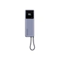 Батарея універсальна Xiaomi 10000mAh 165W Integrated Cable grey (BHR9361GL) - зменшене зображення 1