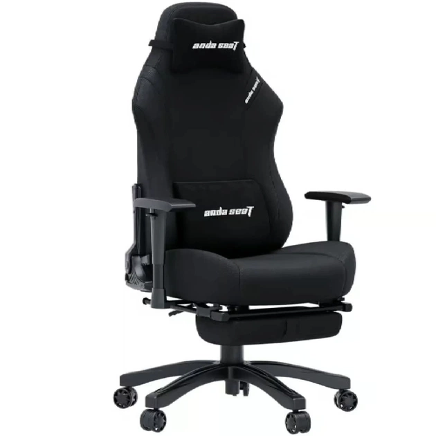 Крісло ігрове Anda Seat Fabric Luna Pro Size L Black (AD18T-44-B-F) - зображення 1