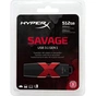 USB флеш накопичувач Kingston 512GB HyperX Savage USB 3.1 (HXS3/512GB) - зменшене зображення 7