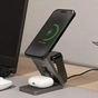 Бездротовий зарядний пристрій Proove Titan Volt 3in1 Gray (WSTV15000003) - зменшене зображення 7