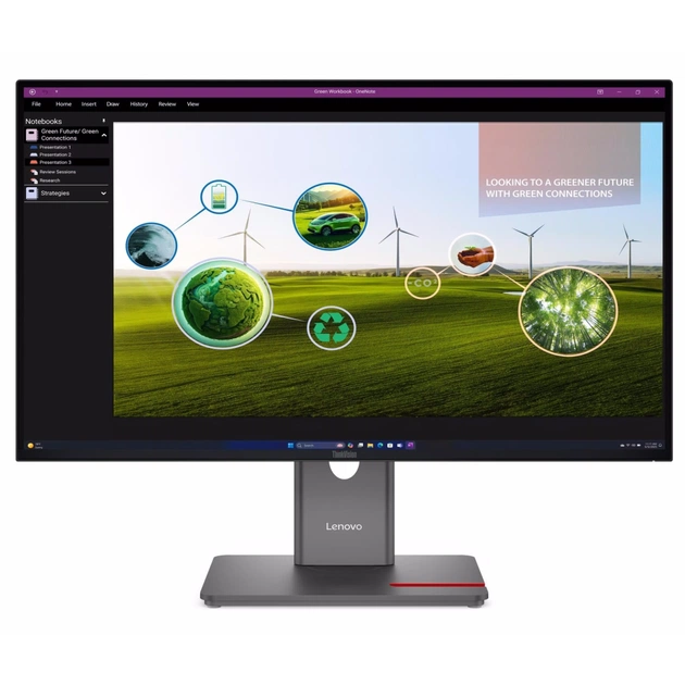 Монітор Lenovo P27Q-40 (64A7GAT6UA) - зображення 1