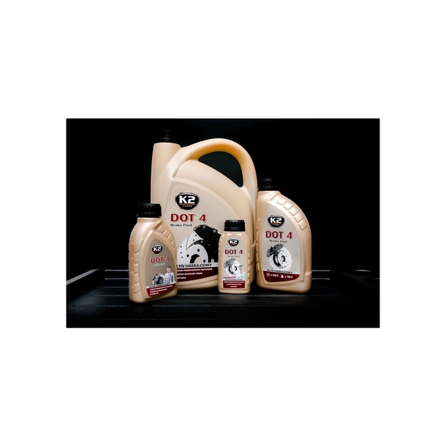 Гальмівна рідина K2 Turbo Brake Fluid DOT 4 0,25 л (T124) - picture 4