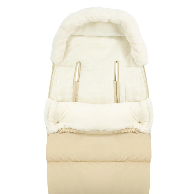 Зимний конверт MoMi Sleeping bag 2в1 beige (AKCE00049) - изображение 3