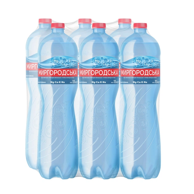 Мінеральна вода Миргородська 1.5 л газ пет (4820000430012) - изображение 4