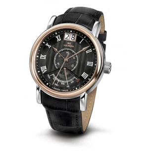 Наручний годинник Seculus 4506.3.7003 black, ss-r, black leather зображення 1