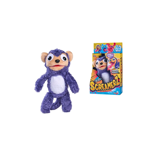 М'яка іграшка Simba Скрімерз Кумедна мавпа, зі звук. ефектом (5953333) - изображение 1