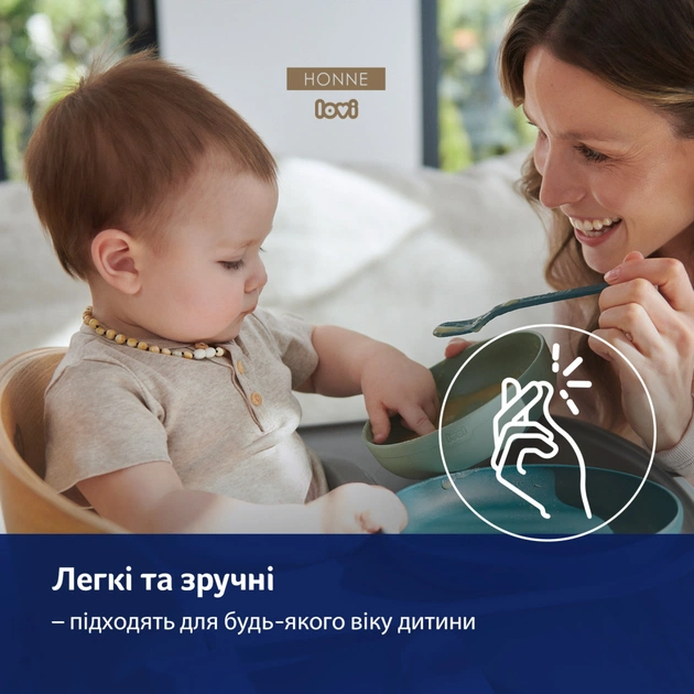 Набір дитячого посуду Lovi Pistachio з кружкою (21/532_gre) - picture 7